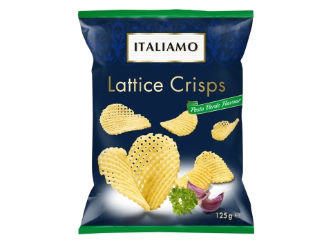 Chips gaufrette