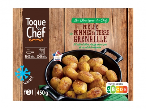 Poêlée de pommes de terre grenaille