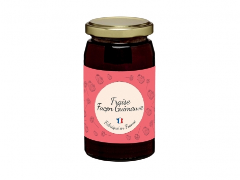 Confiture fraise façon guimauve