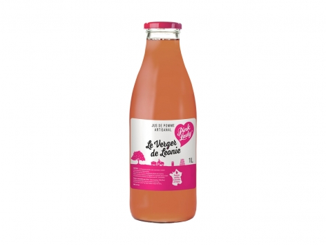 Pur jus de pomme artisanal Pink Lady