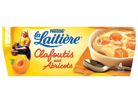 Nestlé La Laitière clafoutis aux abricots