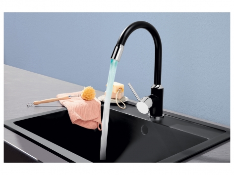 Robinet d’évier à LED