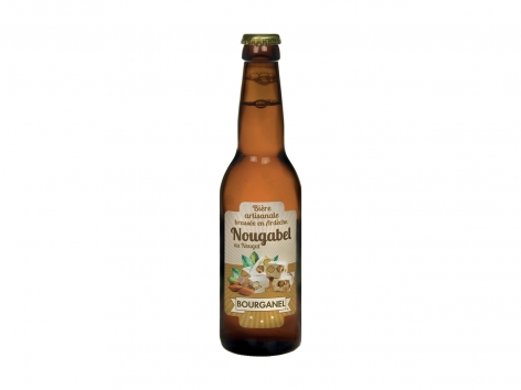 Nougabel Bière blonde au nougat de l’Ardèche