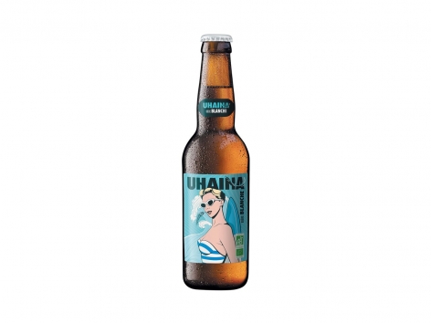 Bière blanche Bio Uhaina