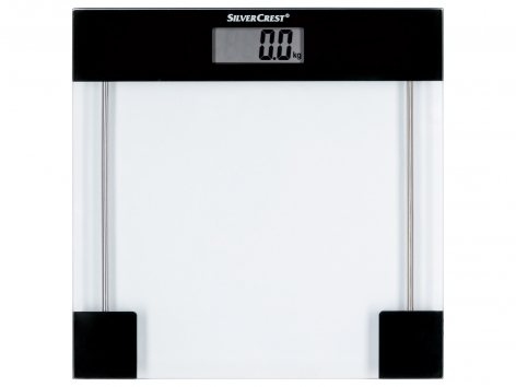 Pèse-personne en verre