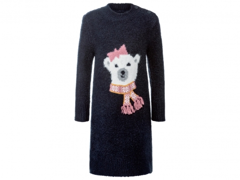 Robe en maille fille