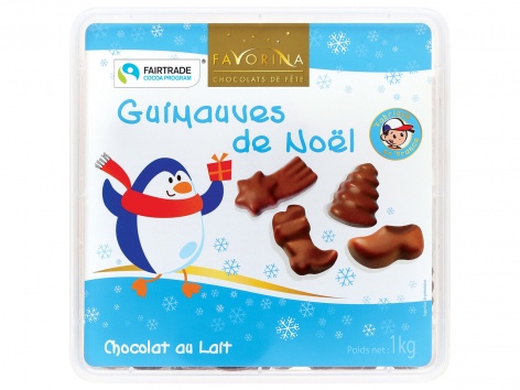 Guimauves de Noël au chocolat au lait