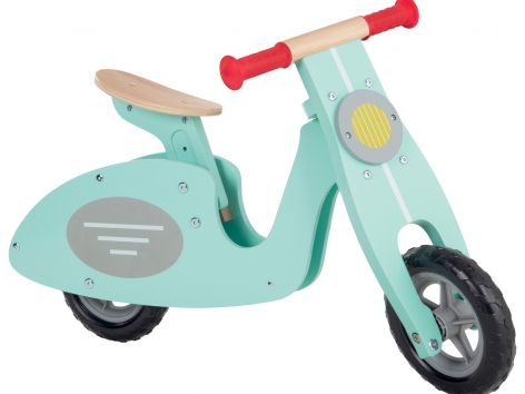 Draisienne rétro ou style moto en bois