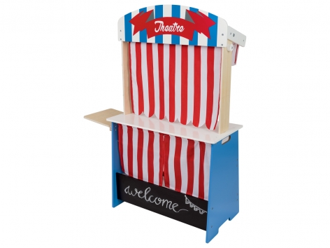 Boutique et théâtre 2 en 1 ou kiosque ambulant