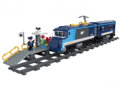 Jeu de construction Clippys train