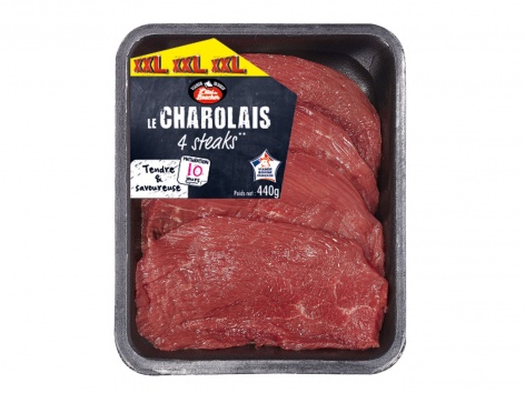 4 steaks ** Charolais XXL