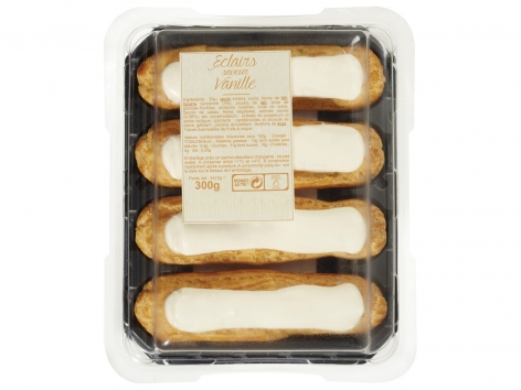4 éclairs