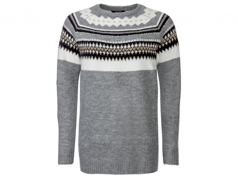 Pull long femme