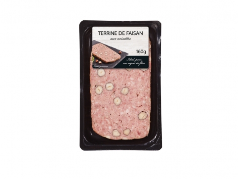 Terrine de faisan aux noisettes