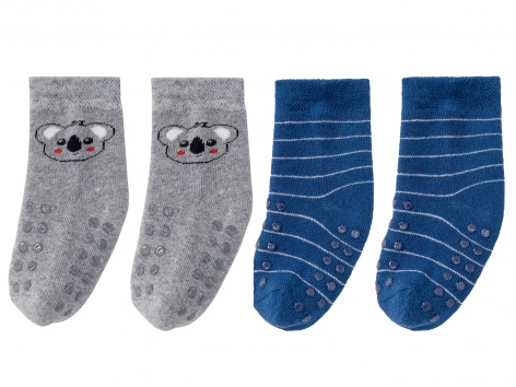 Chaussettes thermiques antidérapantes bébé