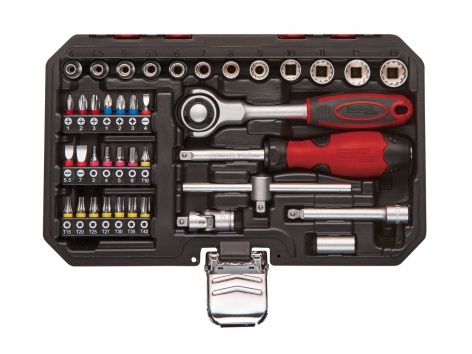 Set cliquet rotatif 270° et accessoires