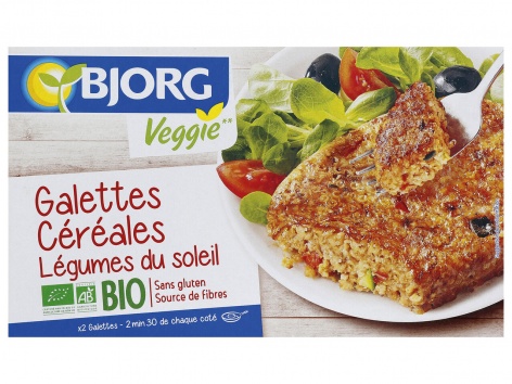 Bjorg duo galettes légumes Bio
