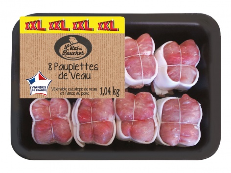 8 paupiettes de veau