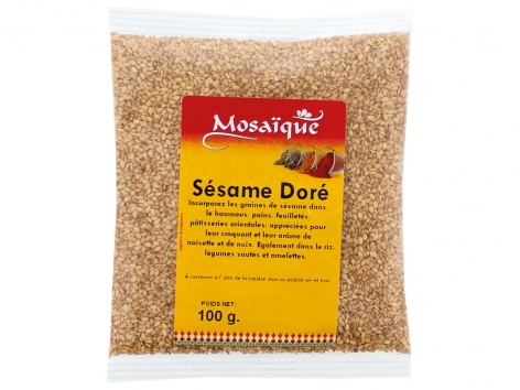 Sésame doré ou gingembre moulu