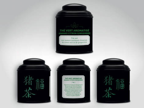 Thés vracs à l’asiatique aromatisés