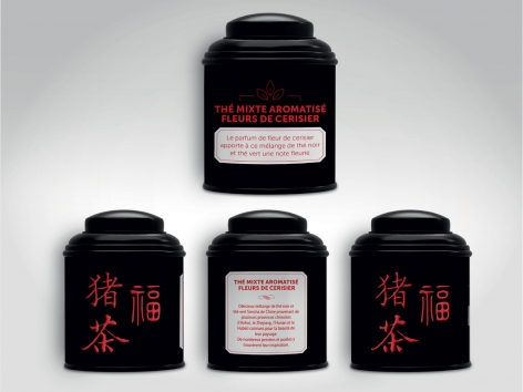 Thés vracs à l’asiatique aromatisés