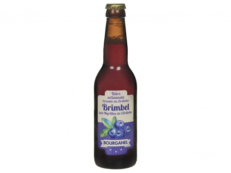 Brimbel bière blonde aux myrtilles de l'Ardèche****