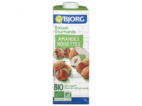 Bjorg boisson gourmande amandes noisettes Bio