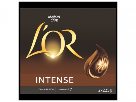 L'Or Intense café moulu 100 % Arabica