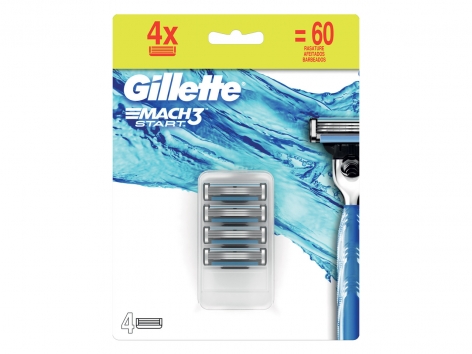 Gilette Mach 3 Start recharges