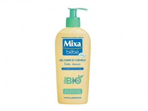 Mixa Bébé gel corps & cheveux Bio
