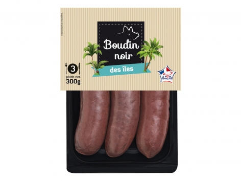 Boudin noir des îles aux fruits et au rhum