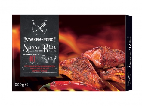 Travers de porc marinés