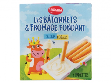Fromage fondu & gressins