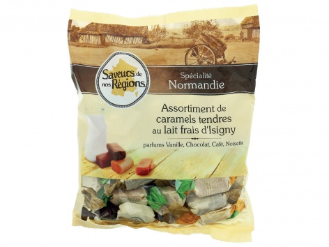 Caramels tendres au lait d'Isigny