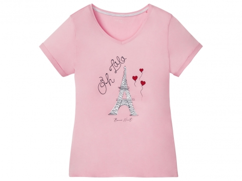 T-shirt de nuit femme en coton bio