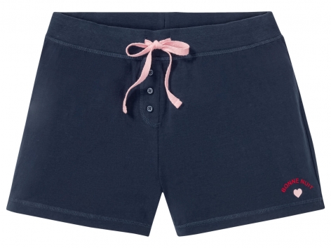 Short de pyjama femme en coton bio