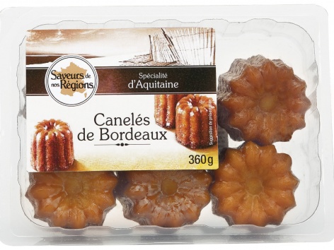6 canelés de Bordeaux