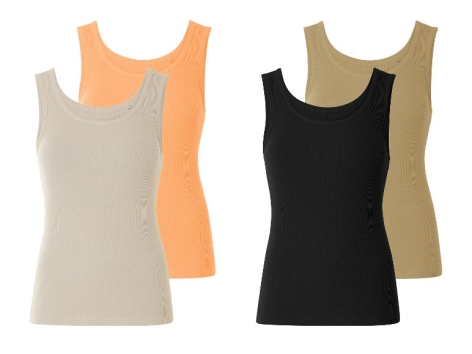 Lot de 2 débardeurs femme