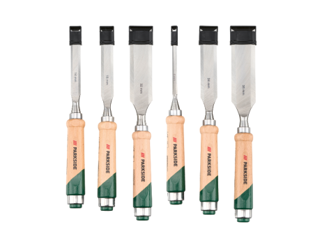 Set de ciseaux à bois, 6 pièces