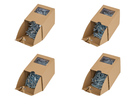 Set de vis pour bois aggloméré