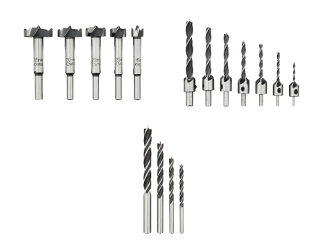 Set de forets ou Mèches à bois