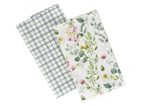 Lot de 2 torchons, 50 x 70 cm