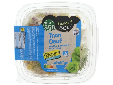 Salade base crudités