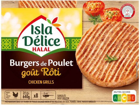 Isla Délice Burger Poulet Halal