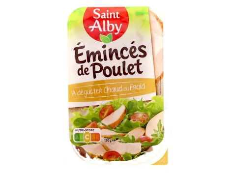 Émincés de poulet