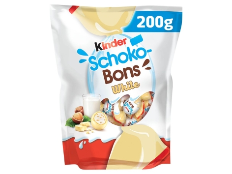 Kinder schokobons white