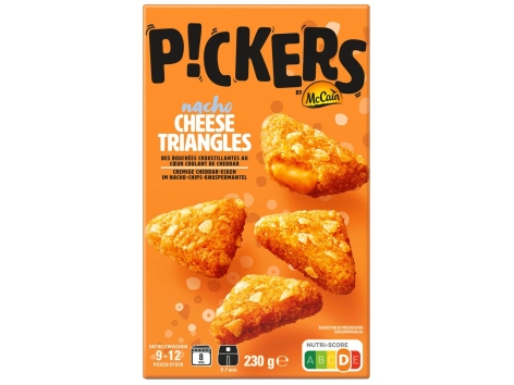 McCain Pickers Nacho cheese triangle