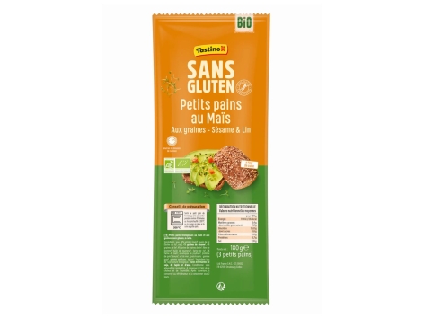 Petits pains à cuire sans gluten Bio