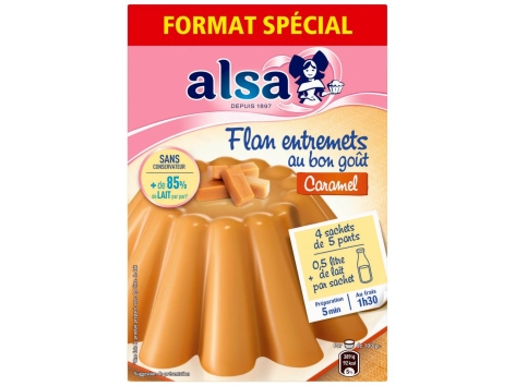 Alsa préparation pour flan entremets