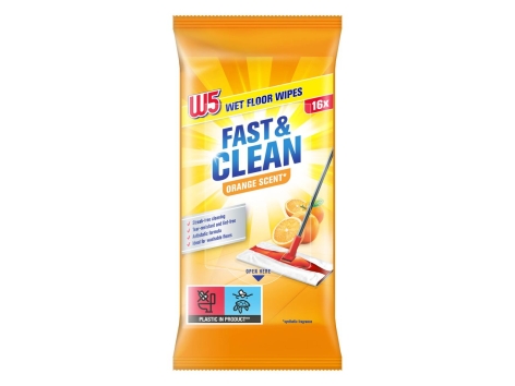 Chiffons humides pour le sol